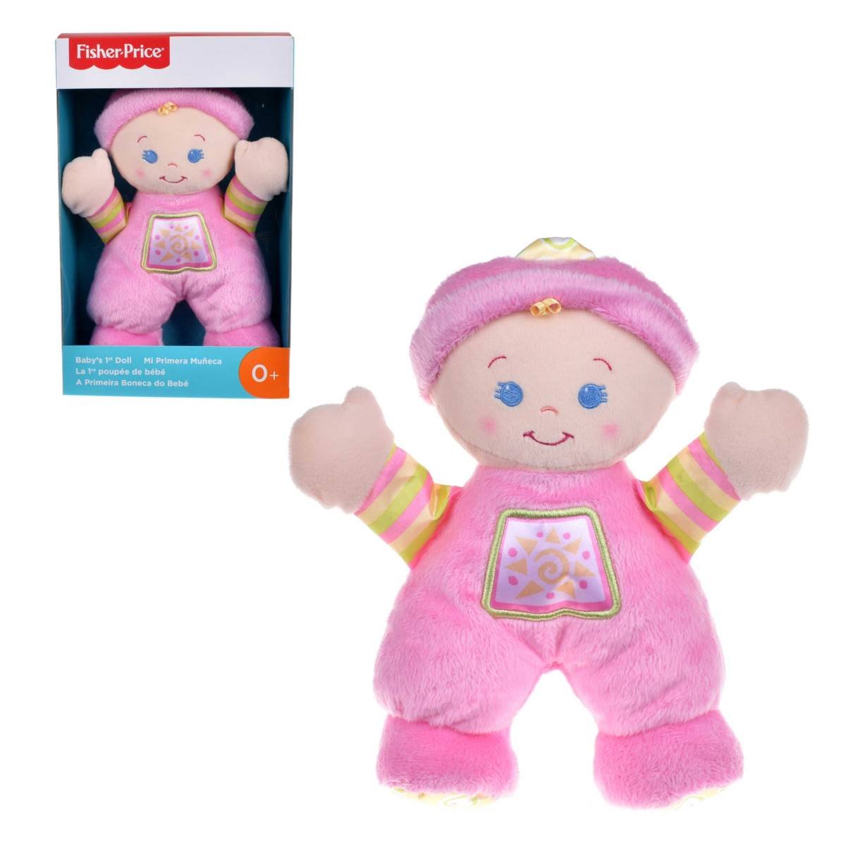 Mi Primera Muñeca / Mi Primer Oso De Fisher Price - Muñeca "Rosada"